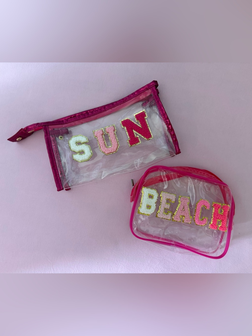 Clear Plastic Summer Beach Bag